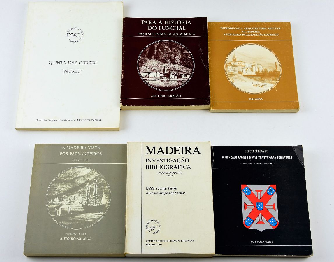 6 Livros sobre a Ilha da Madeira