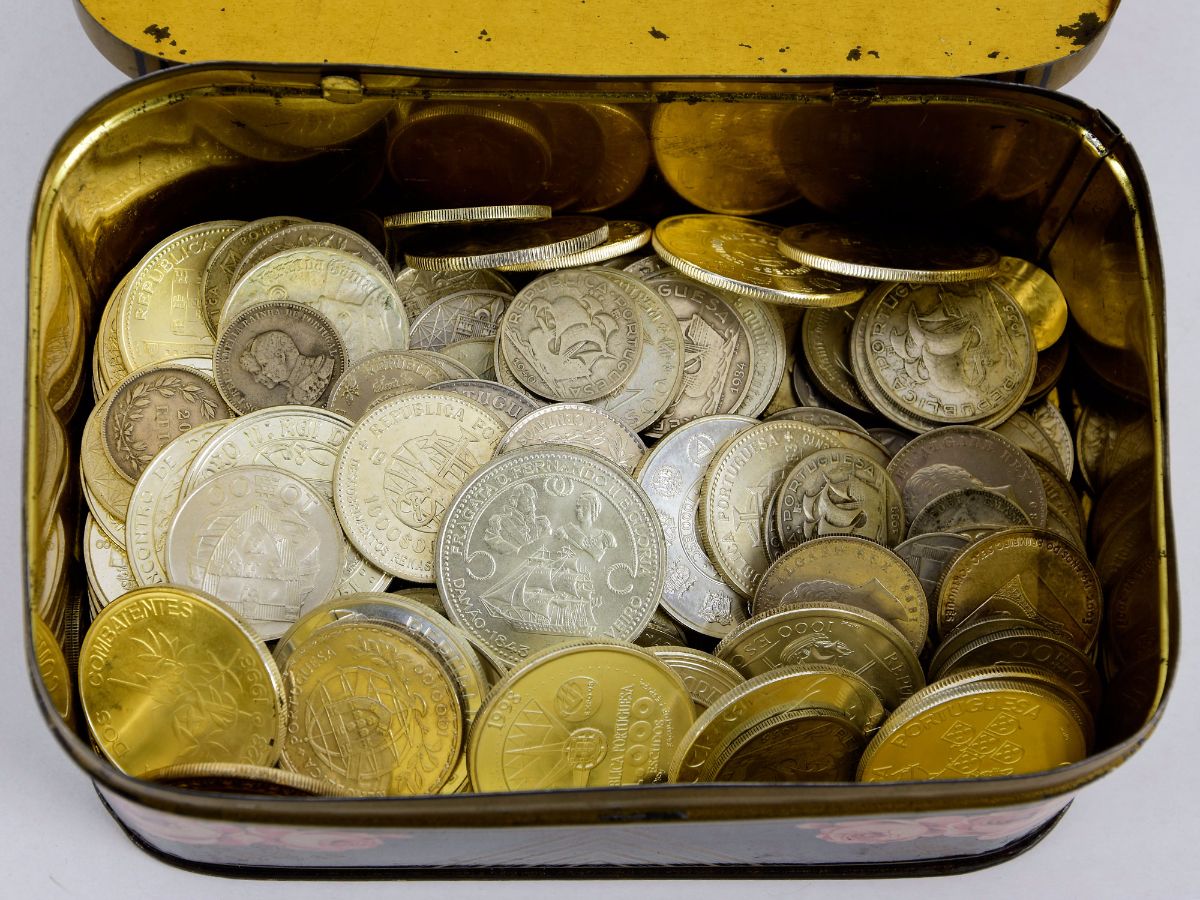 Moedas em Prata Portuguesa