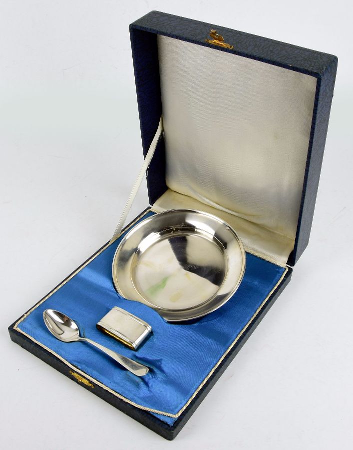 Conjunto de peças em prata