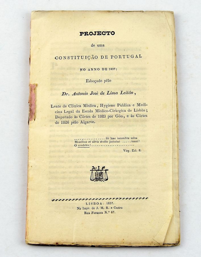 Projecto de Constituição 1837