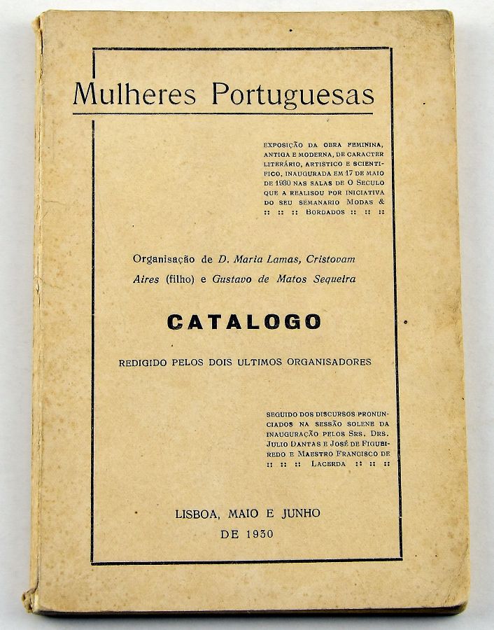 Mulheres Portuguesas – catálogo (1930)