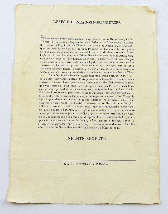 Manifesto de D. Miguel (1828)