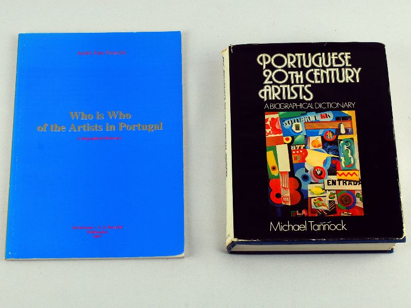 2 Livros sobre Artistas Portugueses