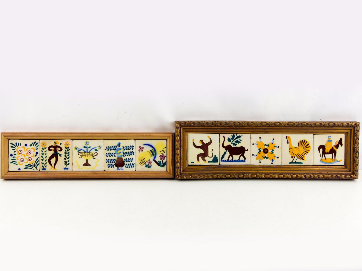 10 Pequenos azulejos