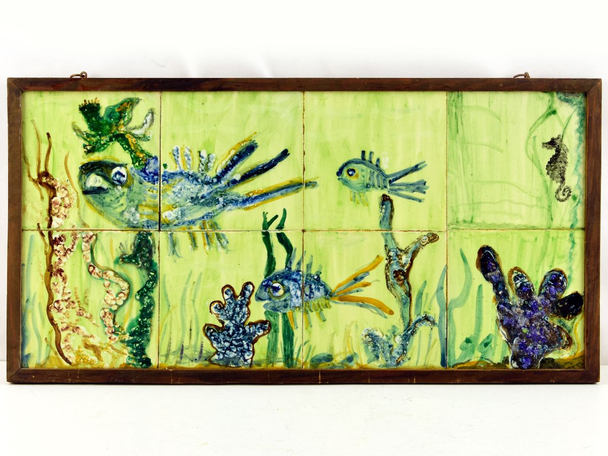 Painel de 8 Azulejos