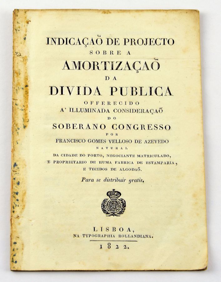 Projecto de Amortização da Dívida Pública (1822)