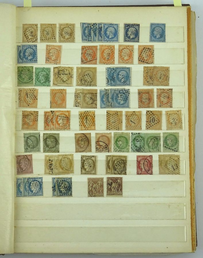 Colecção de 2945 de selos clássicos de França