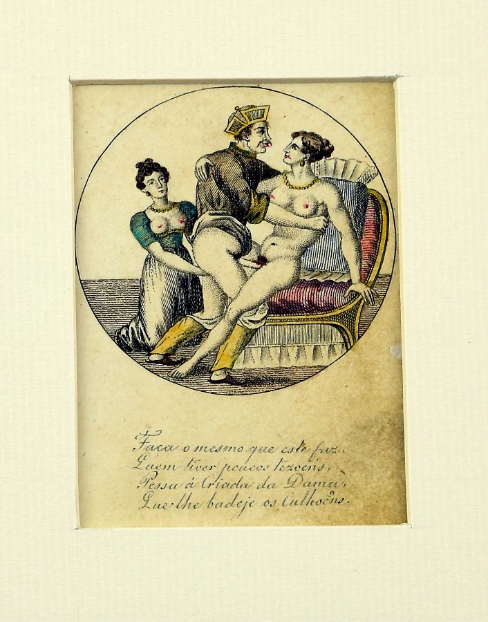 Gravura erótica (início do século XIX)
