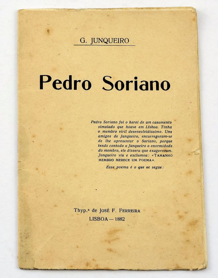 Guerra Junqueiro - Pedro Soriano