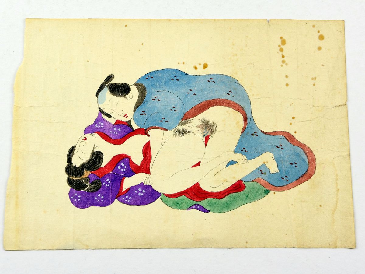 Desenho erótico japonês (Shunga)