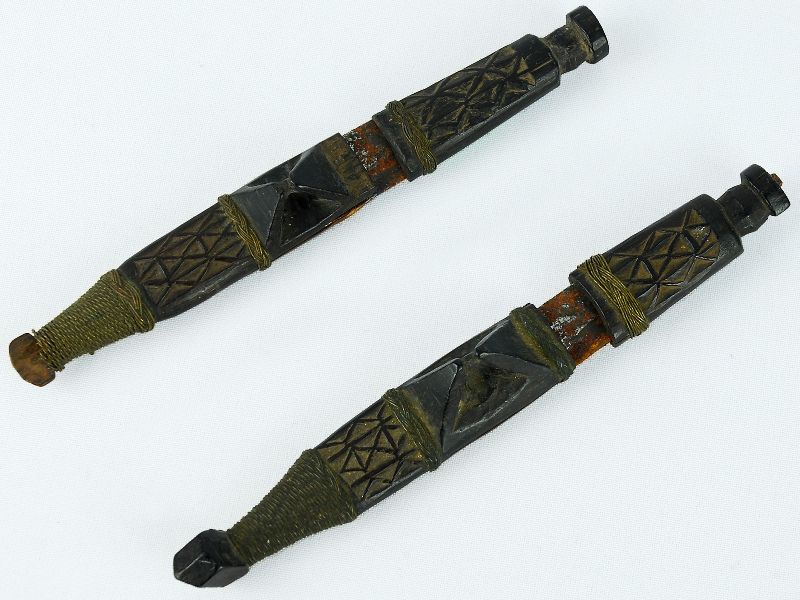 2 Pequenas Facas Africanas