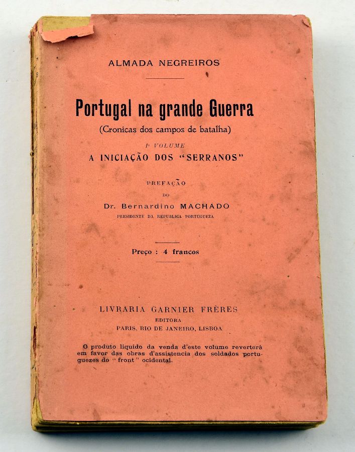 ALMADA NEGREIROS-PORTUGAL NA GRANDE GUERRA