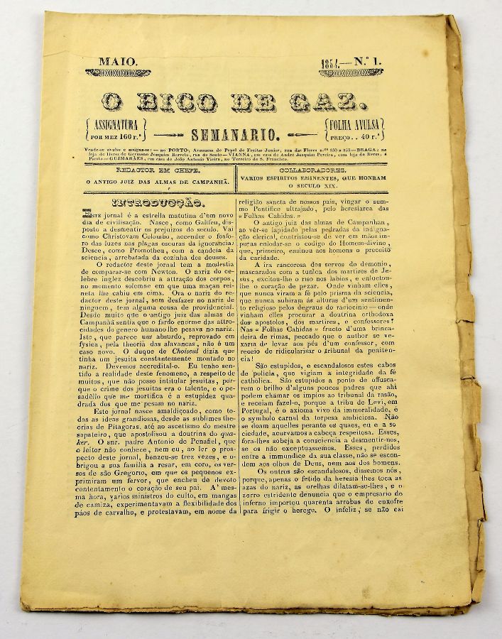 CAMILO CASTELO BRANCO- O BICO DE GAZ