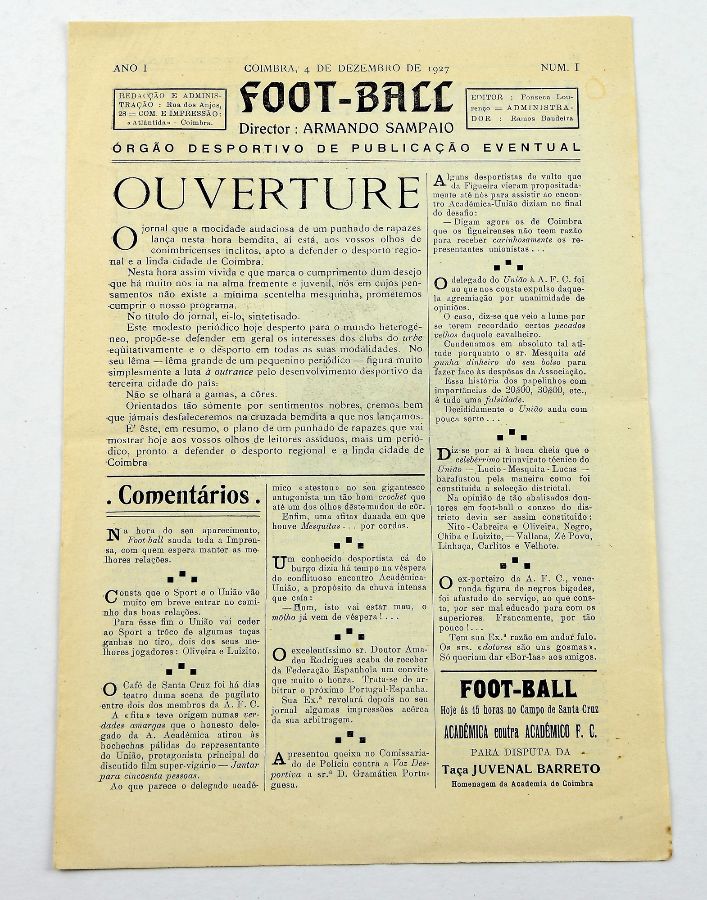 Foot-Ball (jornal 1927)