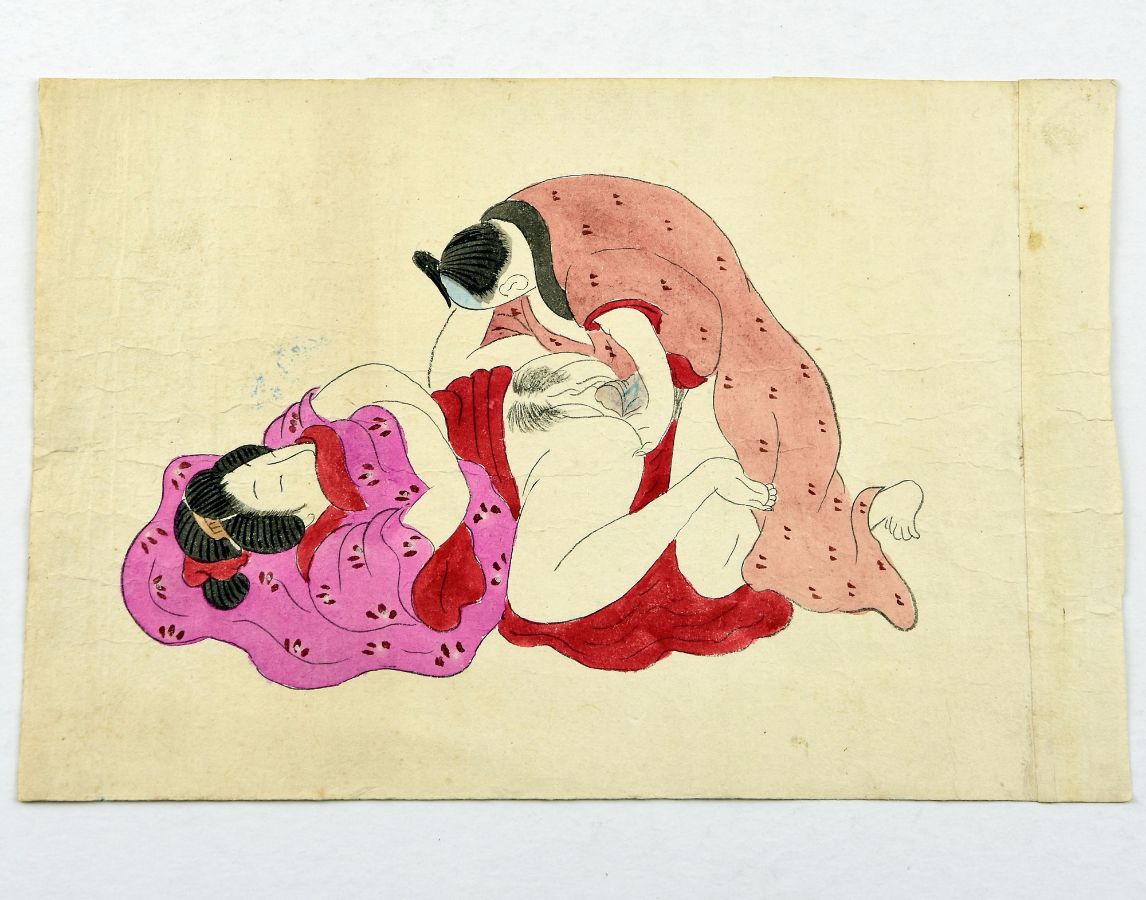 Desenho erótico japonês (Shunga)