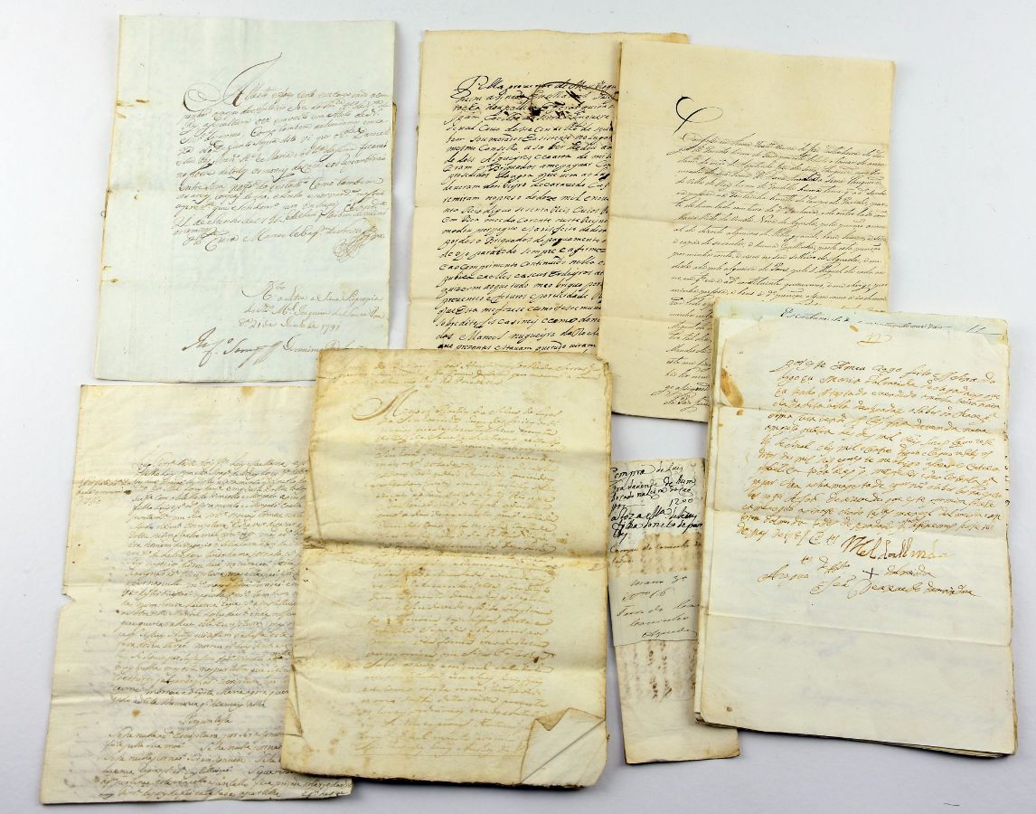 Documentos séc XVIII e XIX