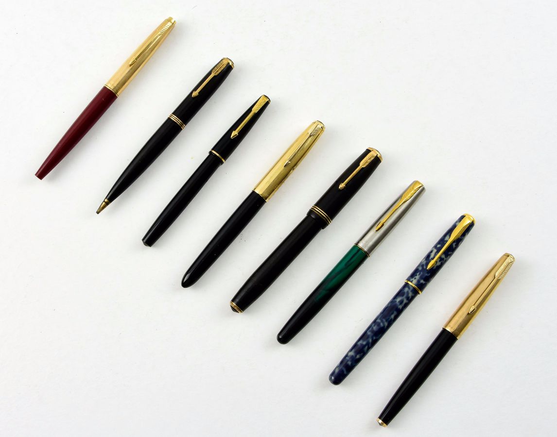 Conjunto de 8 canetas Parker