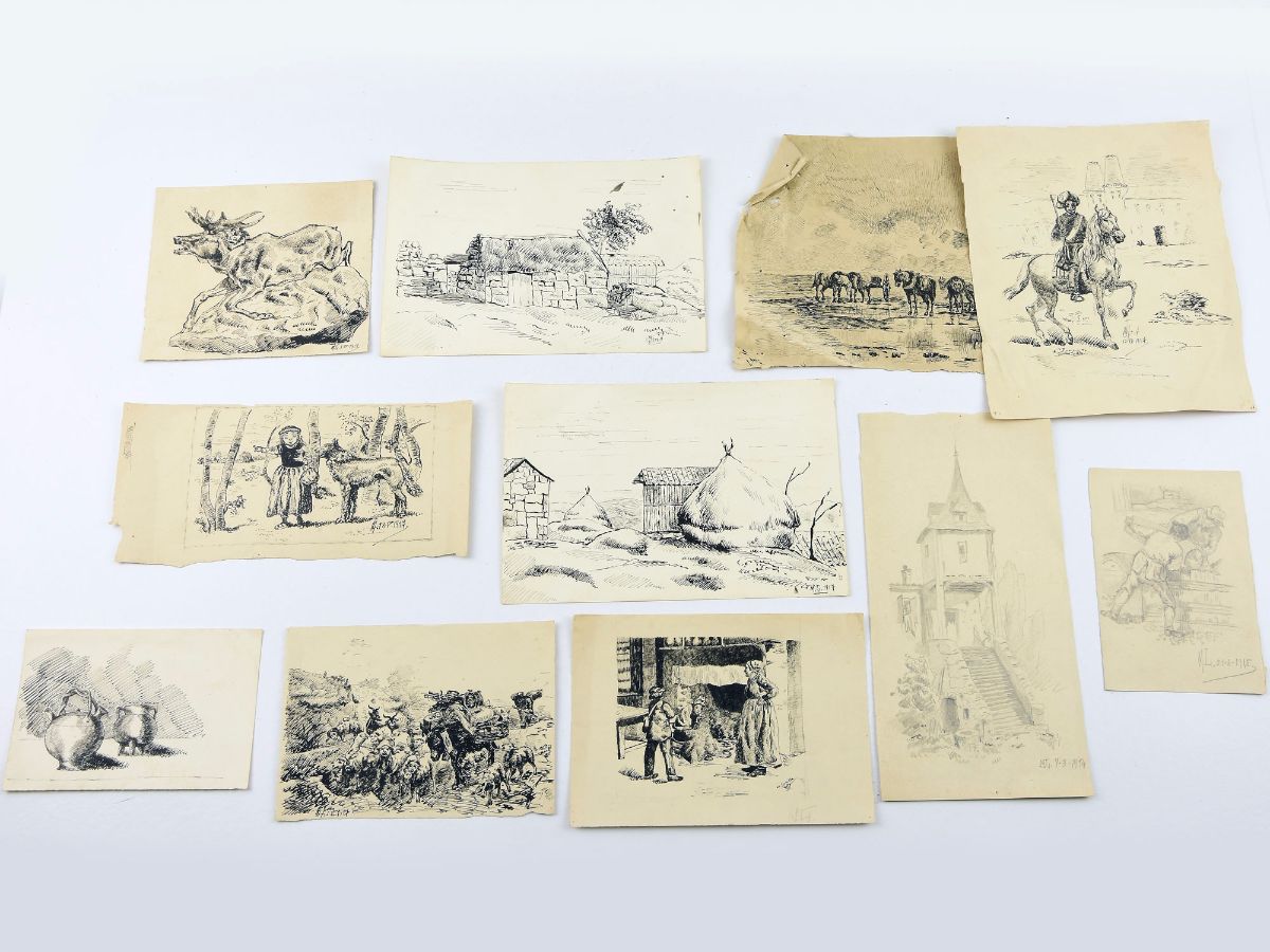 11 Desenhos originais
