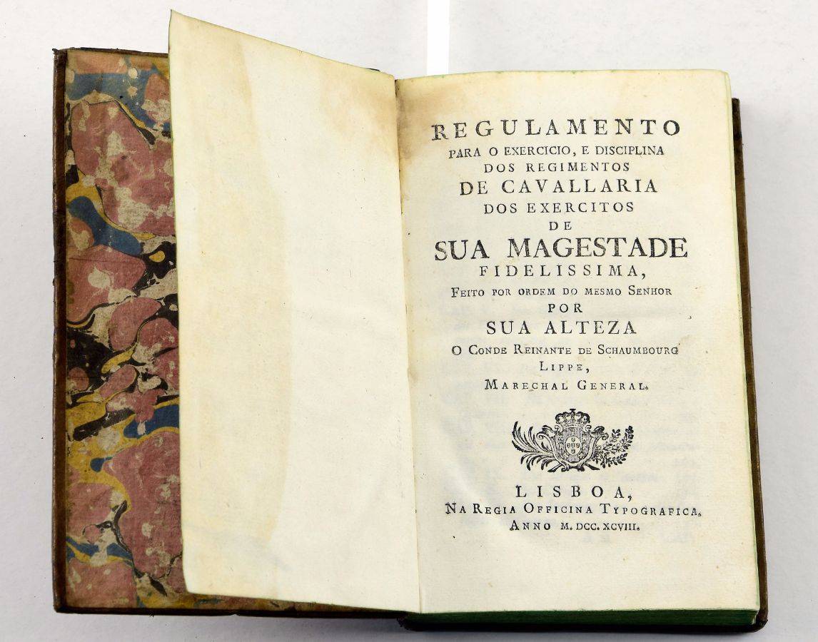 Regulamento (…) dos exércitos de sua majestade, 1789