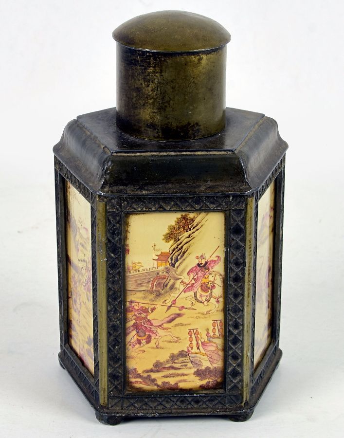 Caixa de chá Oriental