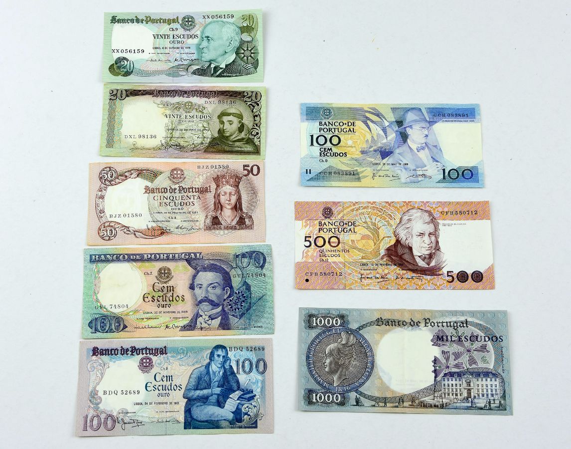 8 Notas Portuguesas