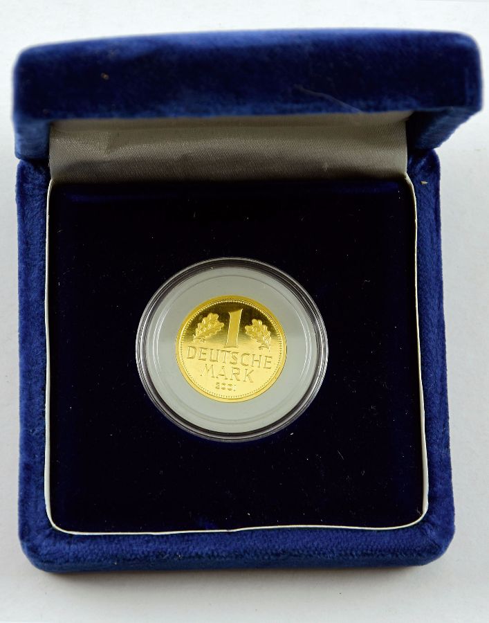 Moeda de um Deutsche Mark
