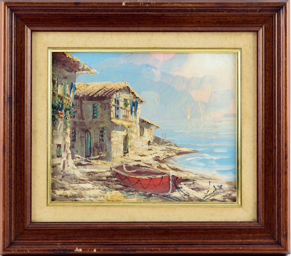 Casa com barco