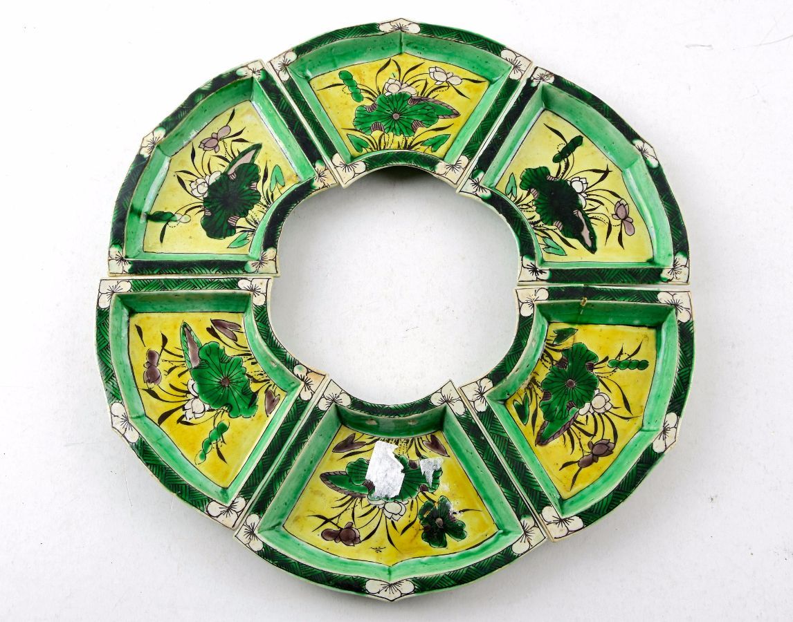 Conjunto de 6 covilhetes em ronda