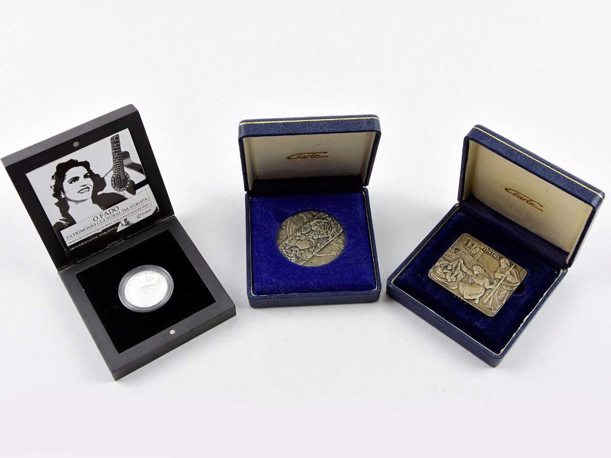 3 Medalhas em prata