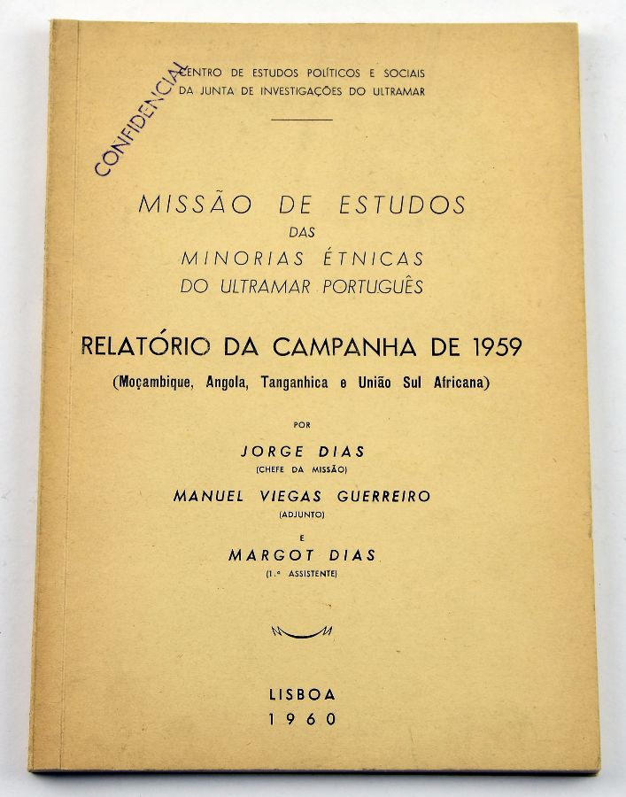 MISSÃO DE ESTUDOS NO ULTRAMAR- CONFIDENCIAL