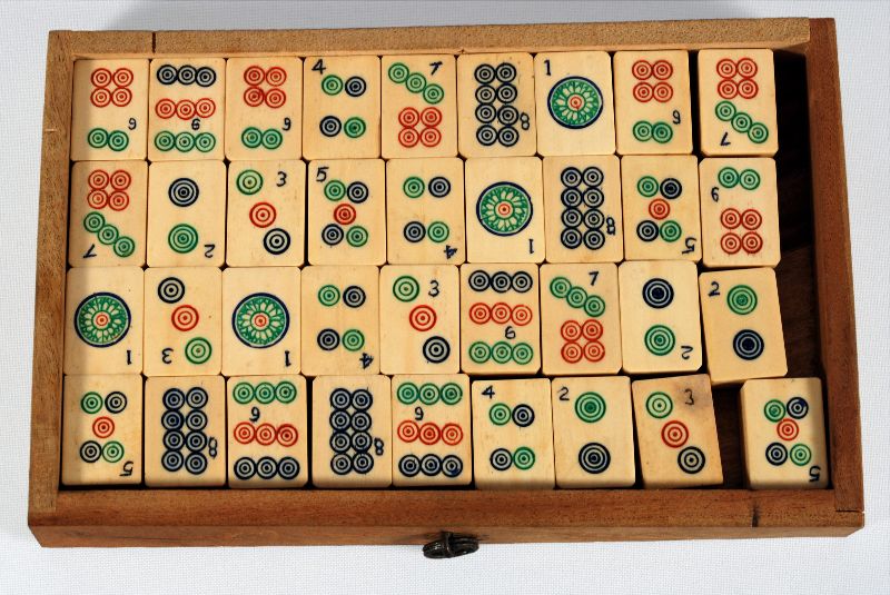 Lote - Jogo Mahjong