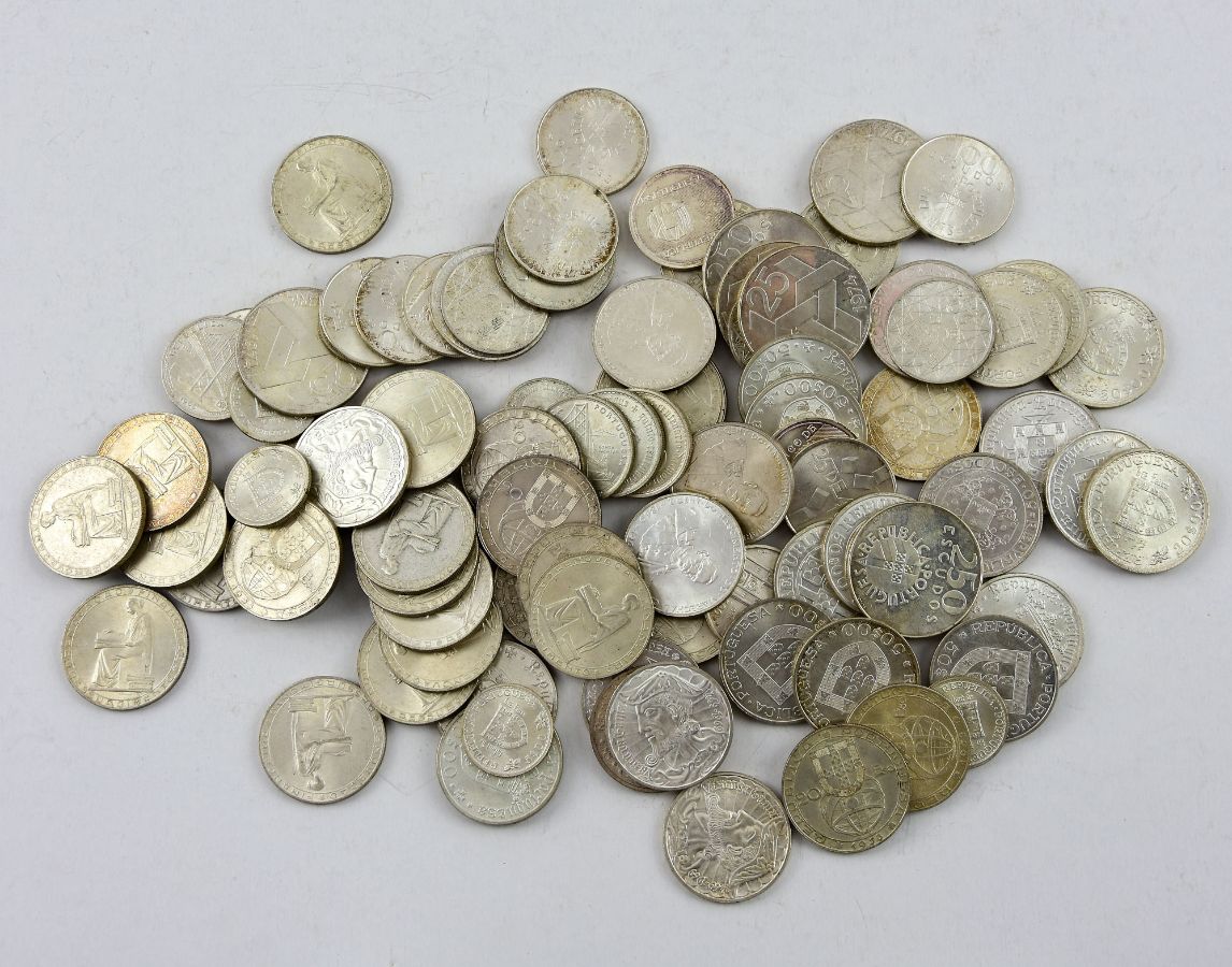 Moedas Portuguesas em Prata