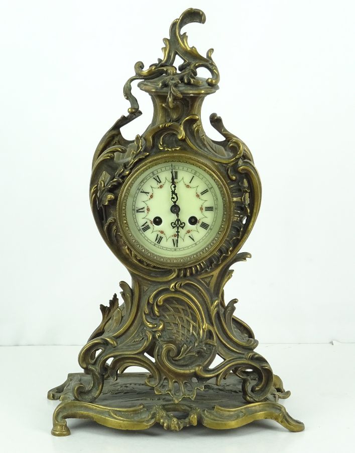 Relógio de mesa estilo Luís XV