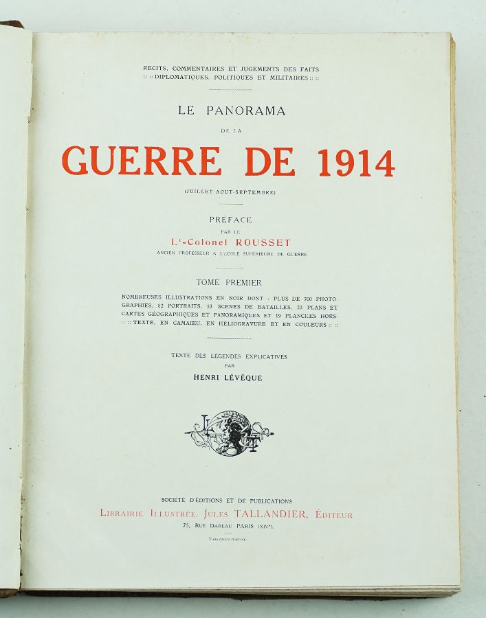 Le Panorama de La Guerre 1914