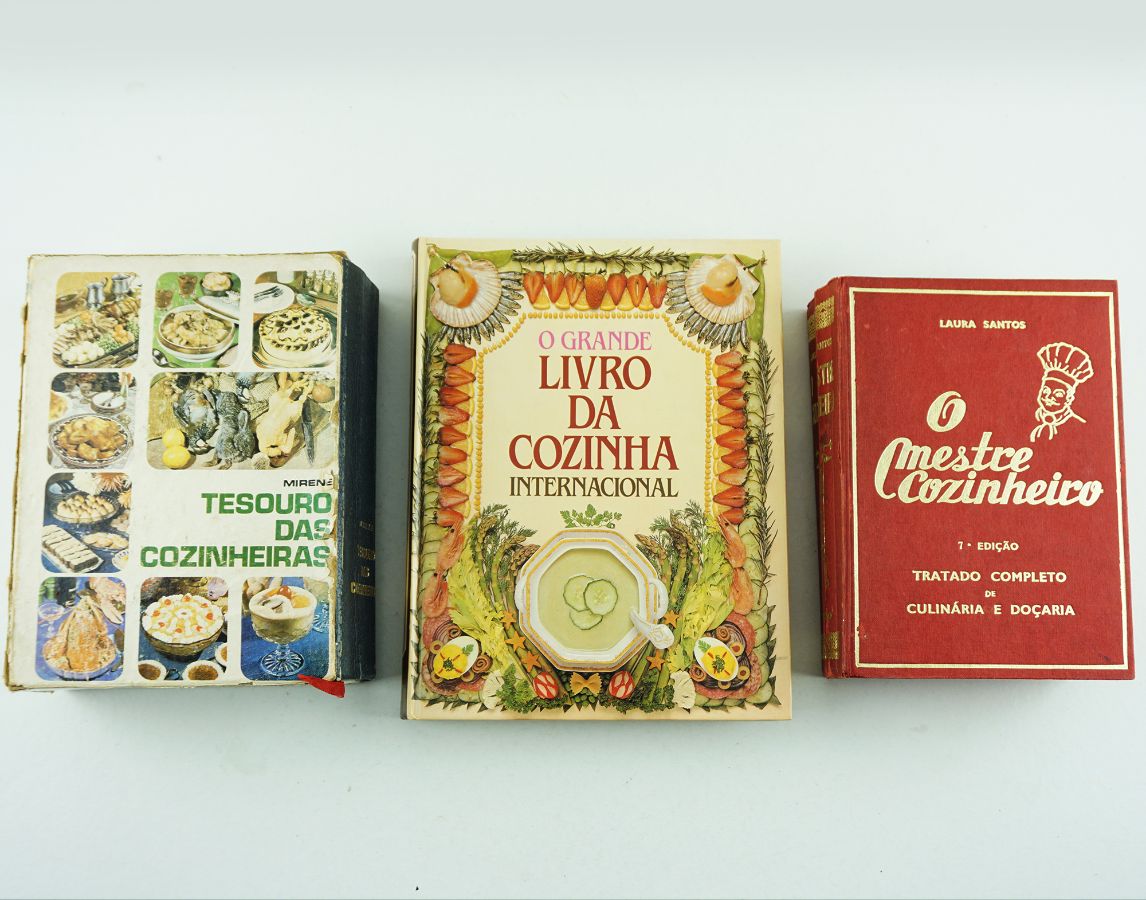 3 Livros de Cozinha