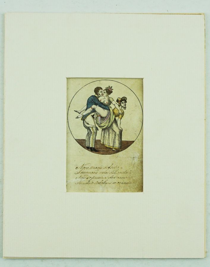 Gravura erótica (início do século XIX)