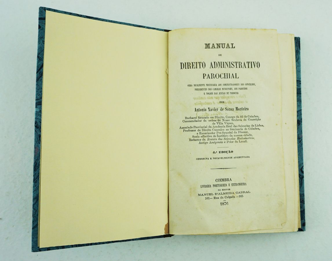Manual de Direito Administrativo Parochial