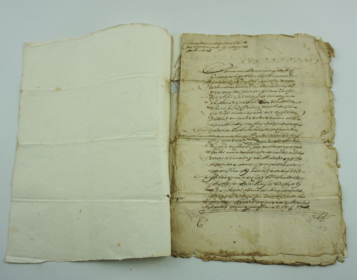 Documento séc. XVII