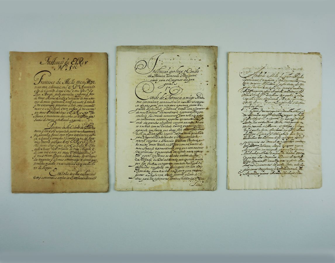 7 Cartas de D.João V 1711-1715