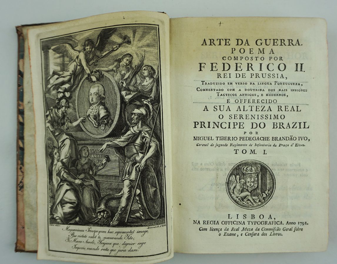 Arte da Guerra, poema composto por Frederico II, Rei da Prussia