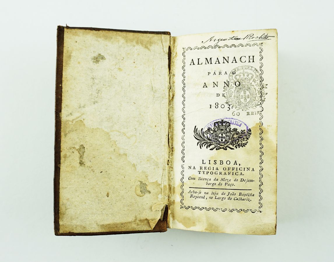 Almanaque para o ano de 1803