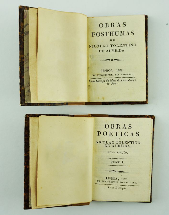 Nicolau Tolentino, Obras completas (1828)