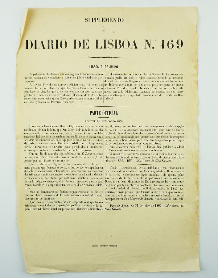 Nascimento do Infante D. Afonso (1865)