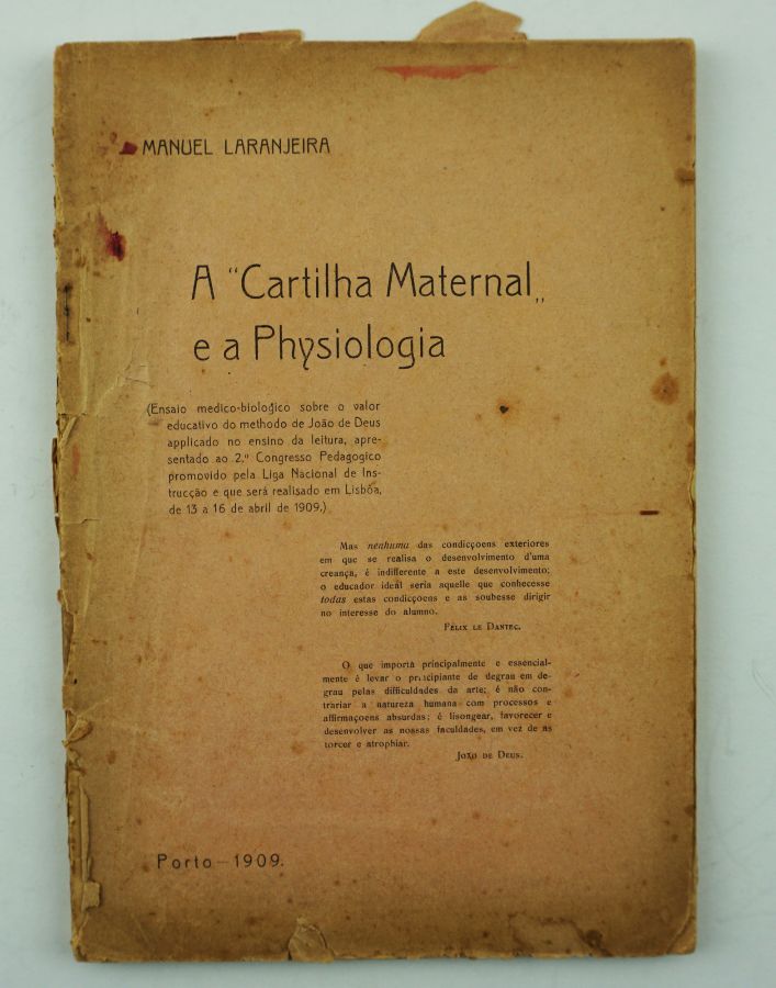 Manuel Laranjeira, a Cartilha Maternal (1909)