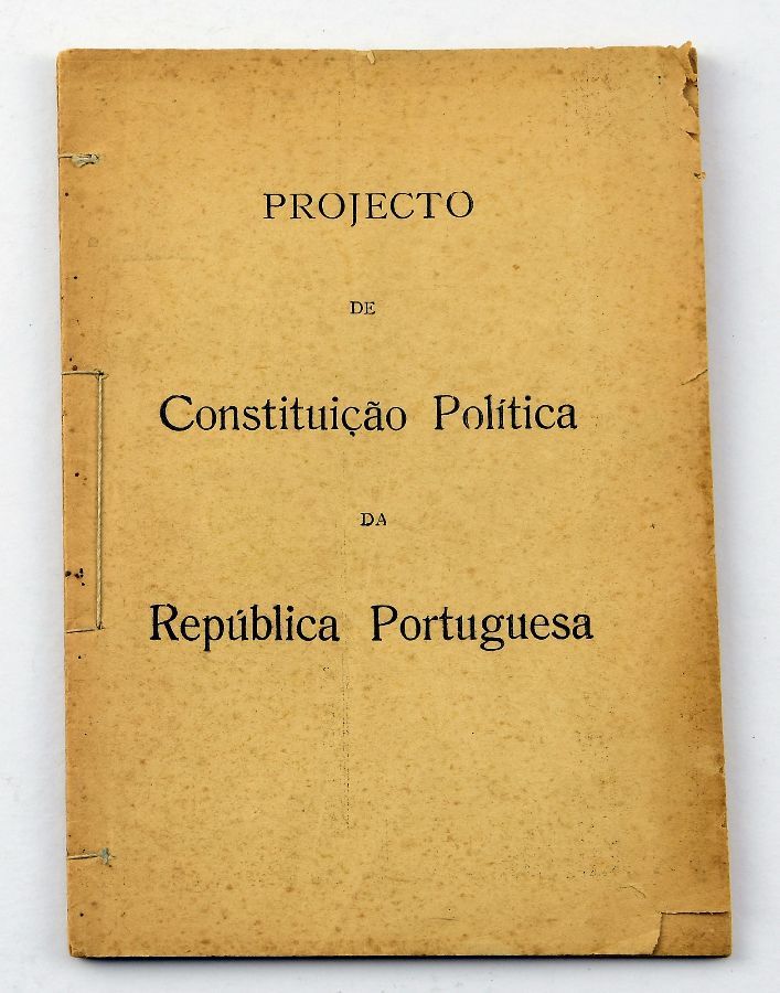 Projecto da Constituição de 1933