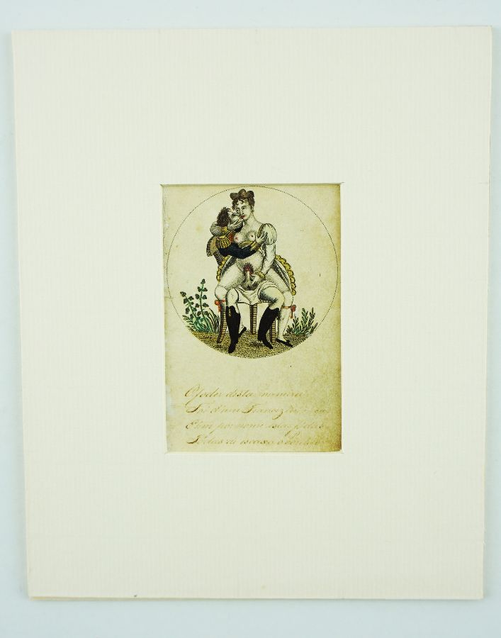 Gravura erótica (início do século XIX)