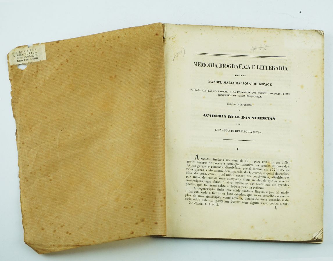 Estudo sobre Bocage (1845)