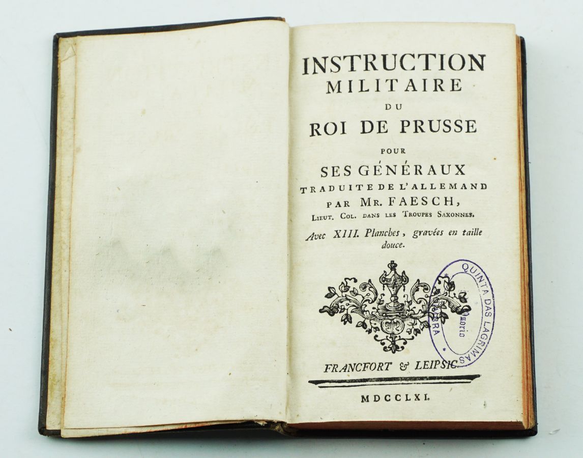 Instrução militar do Rei da Prússia aos seus generais (1761)