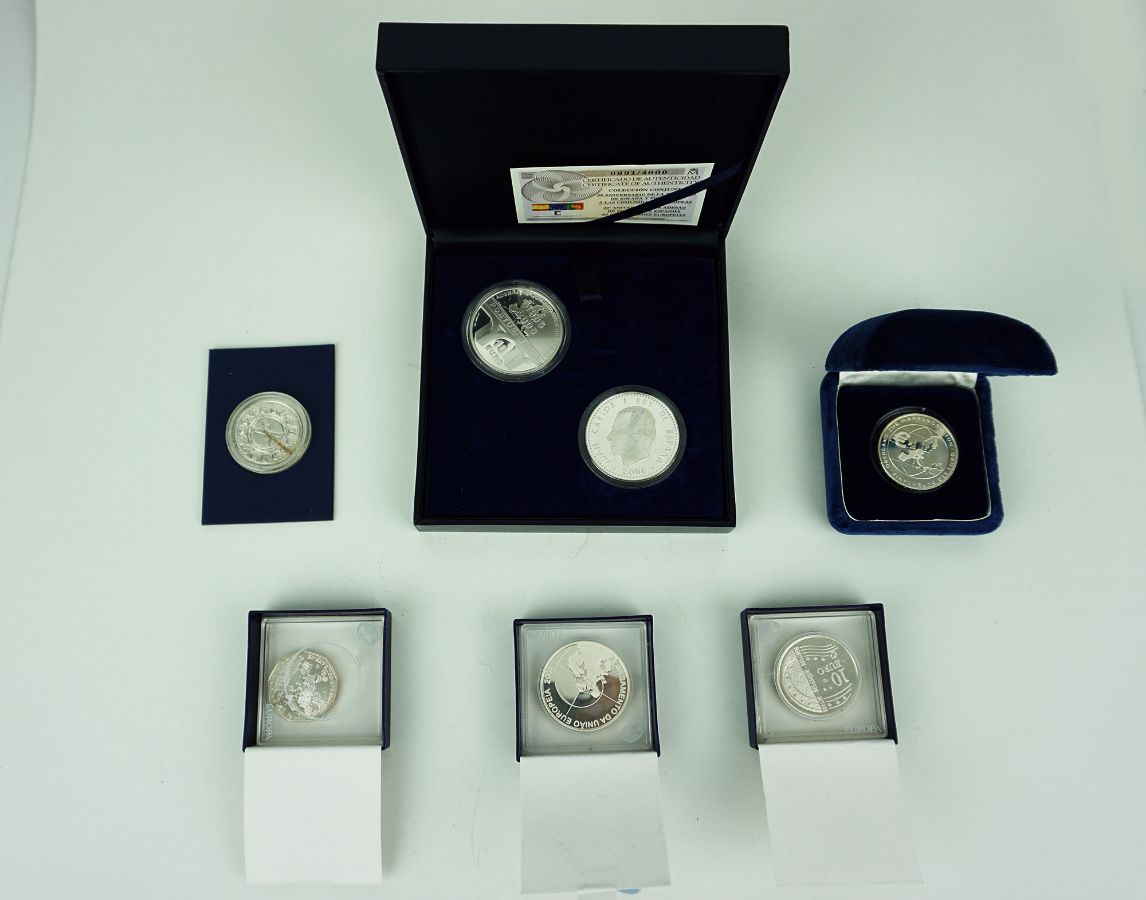 Moedas em Prata Estrangeira
