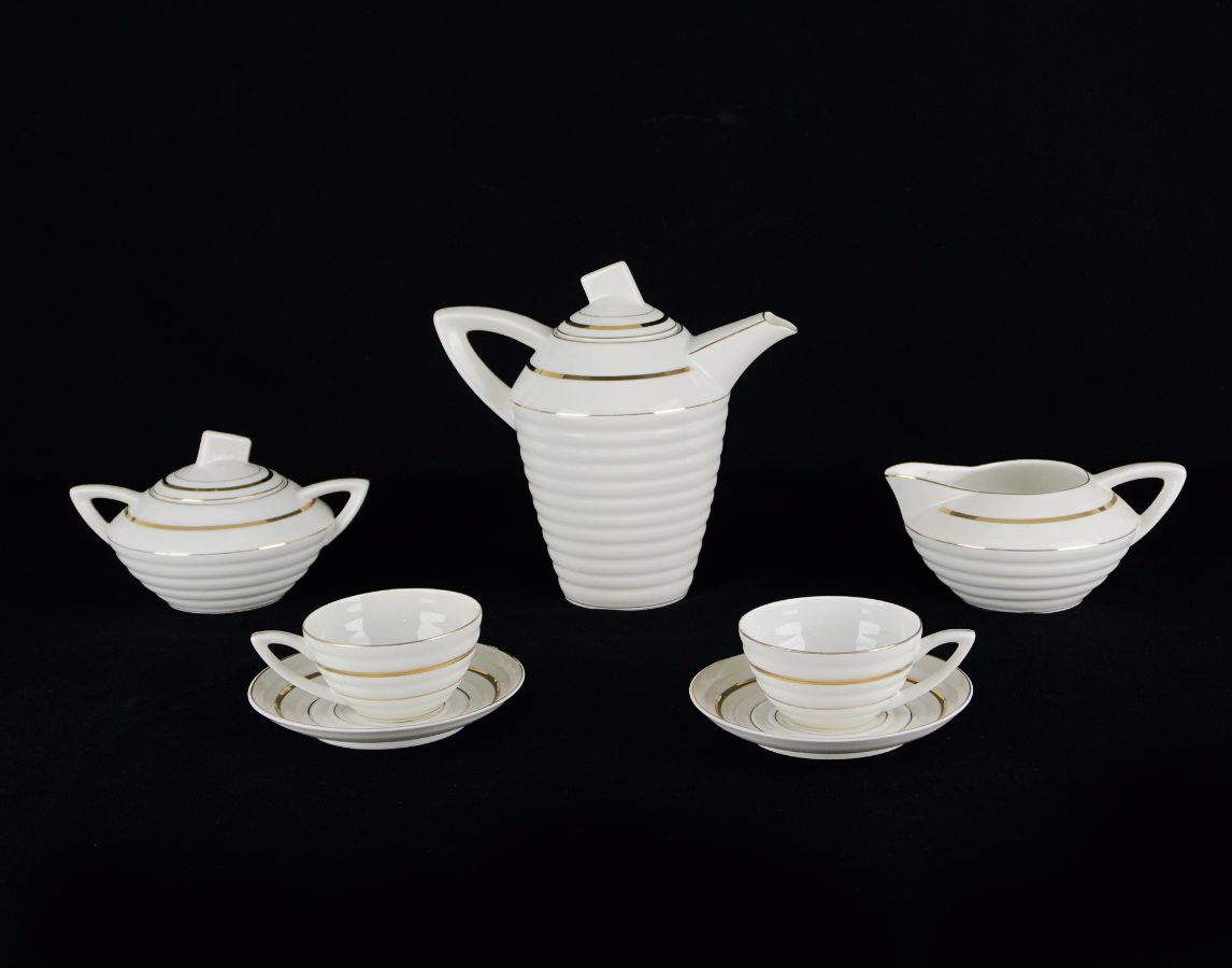 Serviço de café ArtDeco